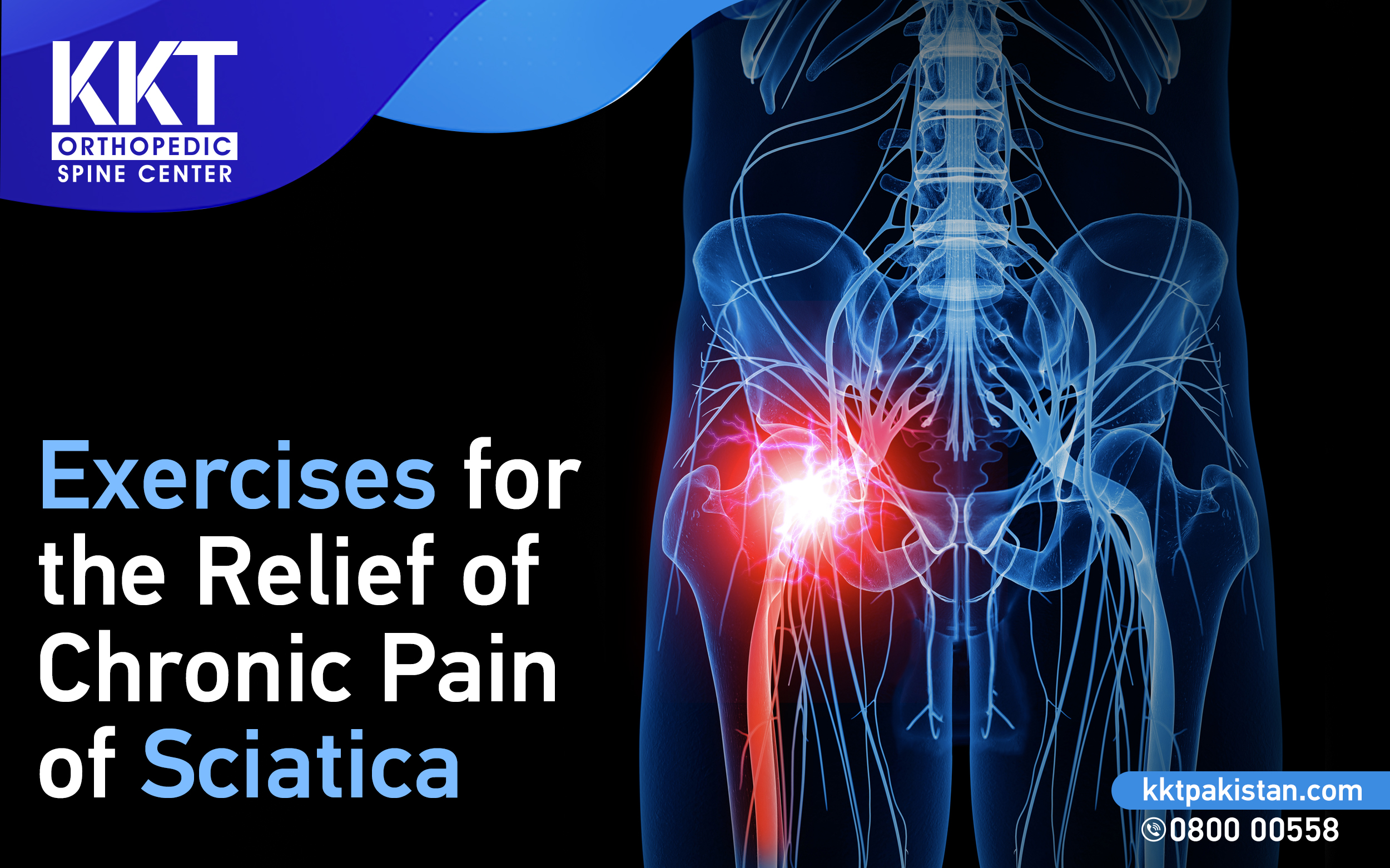 Exercises for the Relief of Chronic Pain of Sciatica
