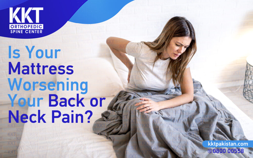 Is your mattress worsening your back or neck pain? testingform