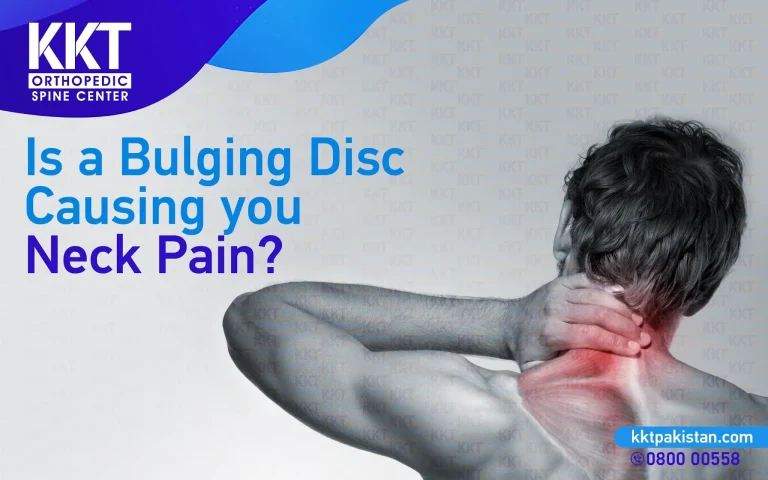 bulging dics causing neck pain