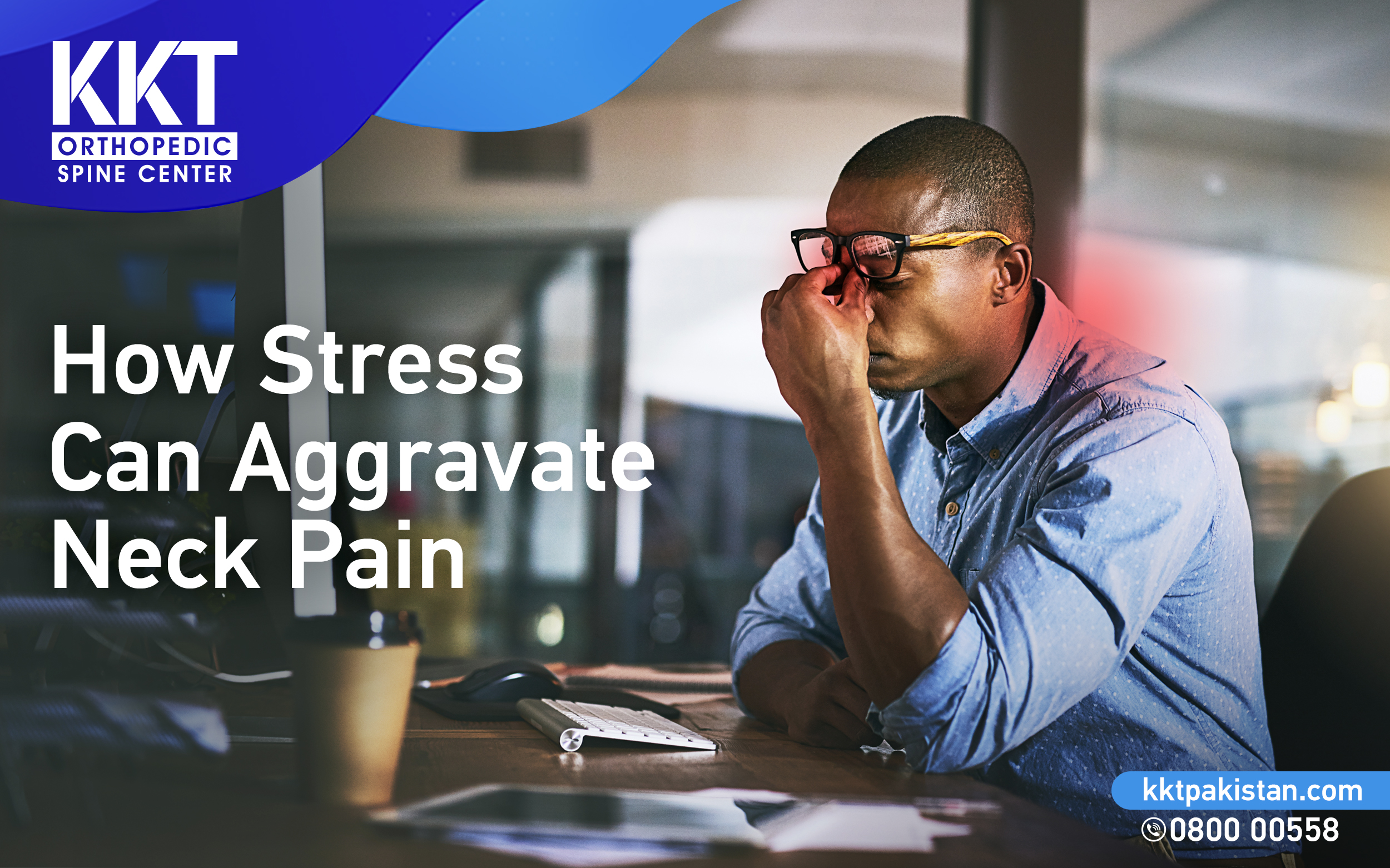 How stress can aggravate neck pain