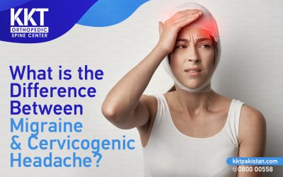 What is the difference between migraine and cervicogenic headache?
