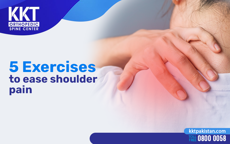 Five exercises to ease shoulder pain