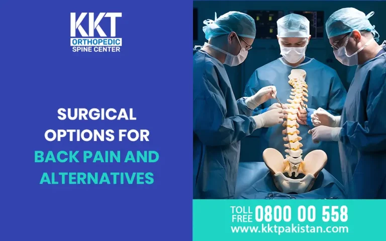 Surgical Options for Back Pain and Alternatives